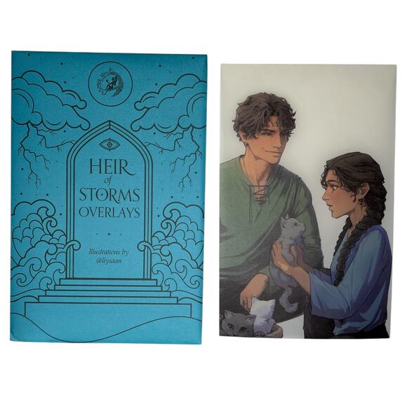 FairyLoot Heir of Storms Page Overlays - Lauryn Hamilton Murray June 2025 - Picture 4 of 8